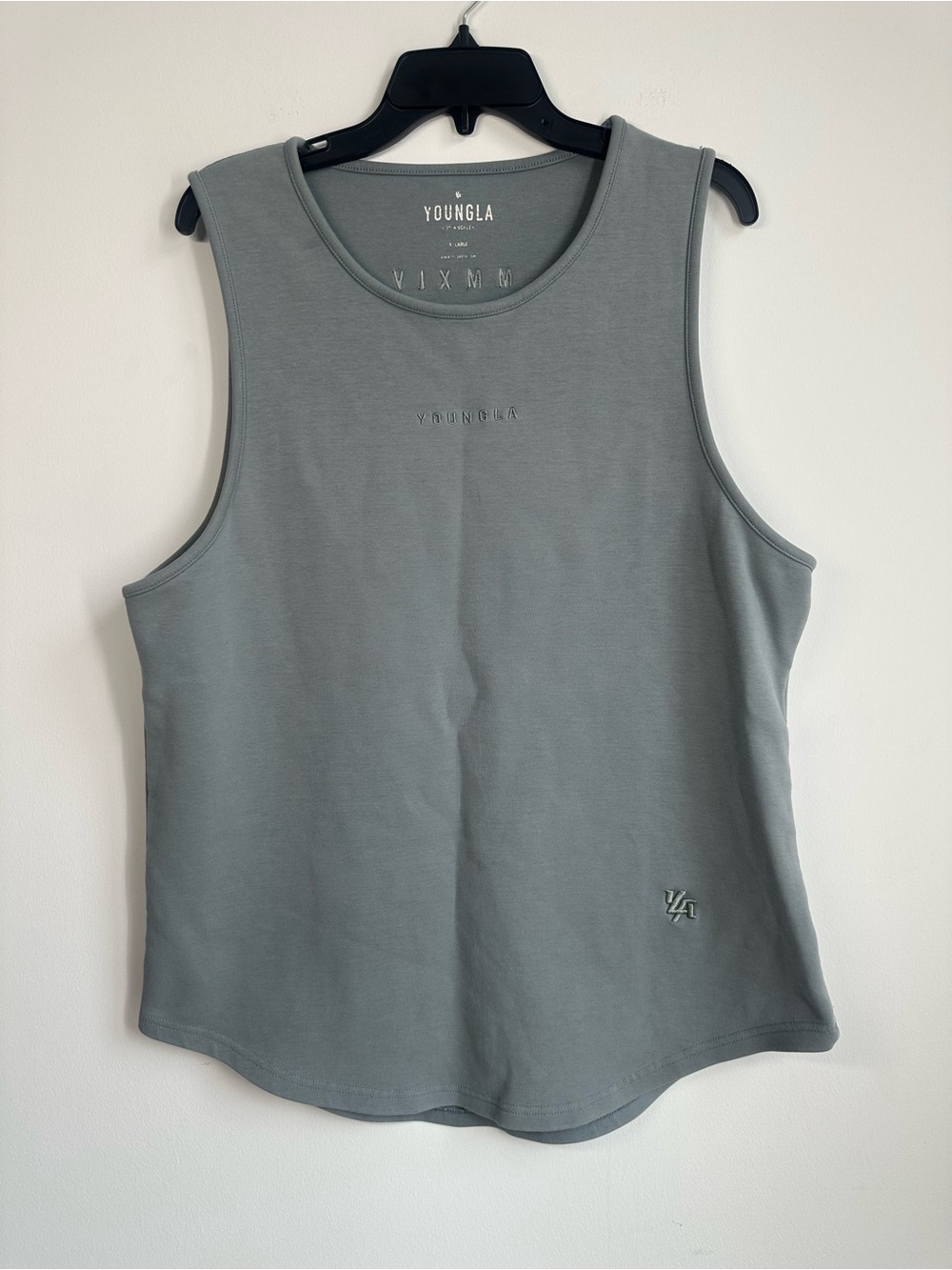YoungLA VIXMM Light Blue Performance Tank Top Men’s XL
